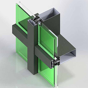 F50 Klasik Kapaklı Cephe Sistemi