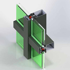F50 Kondens Kapaklı Cephe Sistemi
