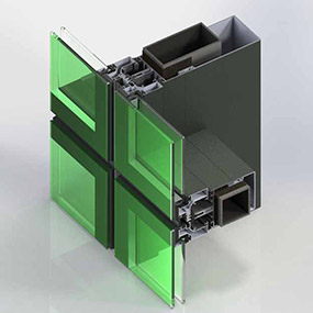 CT68 Çelik Takviyeli Cephe